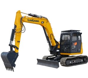 Liugong 13.5ตัน0.58 M3ถังตีนตะขาบรถขุด913e พร้อม ECM - Product Image 1