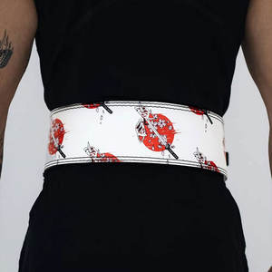 Cinturón de elevación de gimnasio con diseño de Anime personalizado de 10mm y 13mm, nuevo cinturón de palanca de levantamiento de pesas con características de seguridad para Fitness - Product Image 5