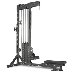 Gold <strong>Box</strong> 3 in 1 High Lat Pull-down Trainer Sitting Rowing Machine Sitting Rowing Machine Fitness <strong>Frame</strong> Trainer Steel Material - Product Image 5