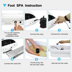2025 superventas 805C limpieza profunda Ionic Detox <span class=keywords><strong>Foot</strong></span> Spa <span class=keywords><strong>Machine</strong></span> Dual Detox <span class=keywords><strong>Foot</strong></span> Bath <span class=keywords><strong>Machine</strong></span> de fábrica - Product Image 6