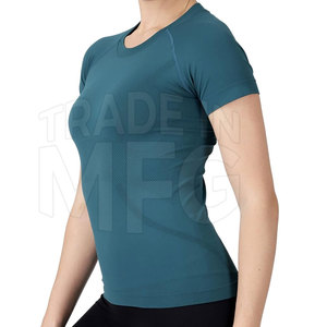 Fabricante de Pakistán, camiseta de gimnasio de alta calidad para mujer, cantidad a granel, suministro de fábrica, camiseta de gimnasio para mujer - Product Image 3