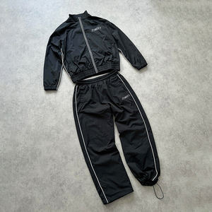 Conjunto Deportivo de Invierno Extra Grande, 100% Algodón, con Capucha, Pantalones Deportivos Holgados, Conjunto para Correr, Personalizado con Reflectante 3M - Product Image 3