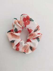 Lazos elásticos para el pelo con diseño de logotipo impreso, de fábrica, Scrunchies coloridos - Product Image 2