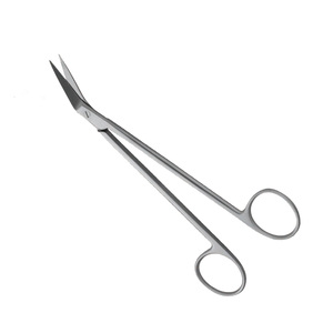 Tijeras vasculares Potts Smith en ángulo, tijeras quirúrgicas finas de 25 grados, instrumentos cardiovasculares, uso médico de acero inoxidable - Product Image 3