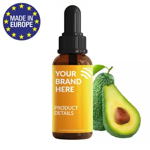OEM Private Label Organic Avocado Oil for hair moisturising - Customized Logo, Hair softener and repairer, Made in Europe