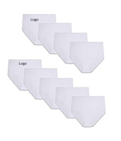 Culotte Hipster Femme 100% Coton Tricotée ODM Lavable en Machine Sans Étiquette Super Douce avec Ceinture en Peluche