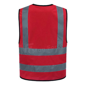 Gilet de sécurité haute visibilité vêtements de sécurité travail gilet réfléchissant multi-poches vêtements de travail gilet de sécurité hommes - Product Image 3