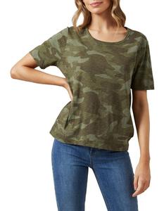 T-shirt camouflage sublimé pour homme, manches courtes, col rond, respirant, pour la gym et la musculation, t-shirt uni camouflage pour homme - Product Image 6