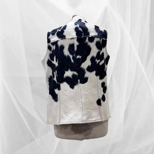 Capa fresca e informal de pelo en el Chaleco de cuero Pelo transpirable cómodo y duradero en el Chaleco de cuero - Product Image 6