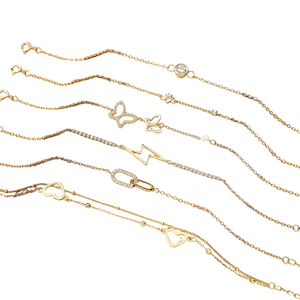 Plata de Ley S925, Diseño Hueco de Mariposa y Corazón con Circones, Baño de Rodio y Oro, Incrustaciones de Diamantes, Patrón Floral Religioso, Perlas - Product Image 3