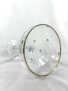 Роскошный бокал шампанского с золотым бантом украшения - Product Image 2