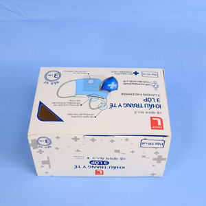 Boîte en papier ivoire personnalisée avec stratification mate pour ensemble de masques faciaux, emballages recyclables du fabricant vietnamien - Product Image 3