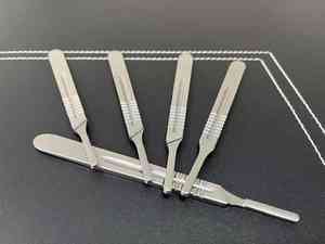 Bisturí Retráctil Quirúrgico de Acero Inoxidable Desechable Esterilizado, Bisturí de Seguridad - Product Image 6