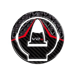 Adesivo con tappo serbatoio moto compatibile 2025 3D Ducati Streetfighter V2 V2S - Product Image 1