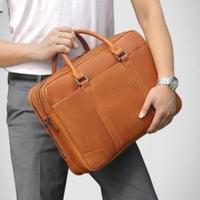 Sac de voyage décontracté coréen moderne en cuir véritable, 100 % durable, écologique, léger, multifonctionnel et imperméable, grande capacité
