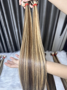 Extensions de cheveux humains vietnamiens à double trame, 100% vierges, Remy, vague profonde lâche, qualité supérieure - Product Image 2