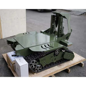 Remote Control Robot Crawler Chassis Rubber Tracked Carrier <b>Tank</b> Track Platform Transporter Robotics <b>Kits</b> - Product Image 3