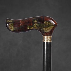 ไม้เท้าทำจากไม้กันลื่นที่มีด้ามจับแข็งแรงหลายรูปทรงสำหรับคนสูงอายุที่ฟื้นฟู - Product Image 6