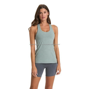 เสื้อกล้ามกีฬาแขนสั้นระบายอากาศได้ดีสำหรับผู้หญิงเสื้อครอปลำลอง - Product Image 1