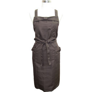 ผ้ากันเปื้อนร้านกาแฟแบบริบบิ้น TO-146 ผ้ากันเปื้อนเอวผ้าฝ้ายสำหรับบาริสต้า ร้านอาหาร และสวน สำหรับเทศกาลคริสต์มาส - Product Image 1