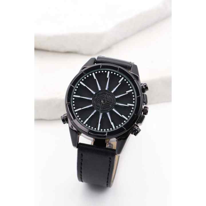 Jant Men's Watch, Belt, Card Holder and Name Keychain Accessory Set