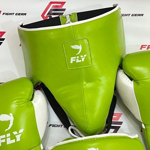 Protège-entrejambe professionnel en cuir véritable pour MMA et boxe, personnalisable, pour la protection du pénis et des testicules lors du kickboxing et de la boxe - Product Image 4