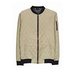 Chaqueta Bomber de Lona para Hombre, Nueva Colección 2025, Venta al Por Mayor, Alta Calidad, Personalizable, Cortavientos de Invierno, Logotipo Frontal, Cuello Alto, Estilo Vintage, Servicio OEM - Product Image 5