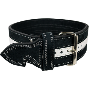 Cinturón de Levantamiento de Pesas Profesional, Exterior de Cuero, Forro de Gamuza, Hebilla Ajustable, Protección Lumbar y del Core, Suministro al por Mayor OEM - Product Image 6