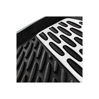 Alfombrilla para Mercedes W211, Color Cromo Plateado, Talla Única, Turquía