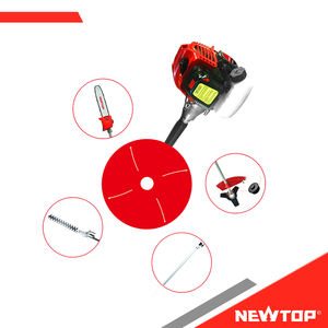 Outil de jardin multifonctionnel : Débroussailleuse thermique, sécateur à perche, taille-haie, coupe-herbe – Combo pour l'aménagement paysager et l'entretien des arbres - Product Image 2