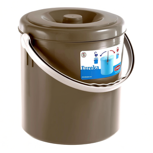 Pattumiera (10Lt) EUREKA <b>Tortora</b> 20115 - Product Image 2