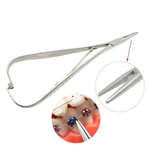 Lot de 3 Ligatures Orthodontiques Manuelles en Acier Inoxydable pour Placage d'Élastiques, Anneau de Ligature Mathieu Extra Fin à Bec - Product Image 5