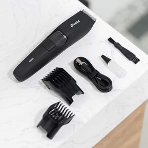 Tondeuse à barbe rechargeable sans fil Ultra pour Sharp avec molette de précision et 40 réglages de longueur, lames en acier inoxydable, IPX7 - Product Image 1