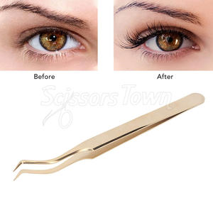 Personalized Logo <b>Eyelash</b> Tweezer for Volume and Classic Lash <b>Application</b> Professionals - Product Image 6