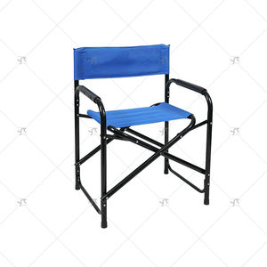 Chaise de réalisateur de cinéma en toile métallique pliable de taille moyenne, personnalisée avec impression de logo - Product Image 4