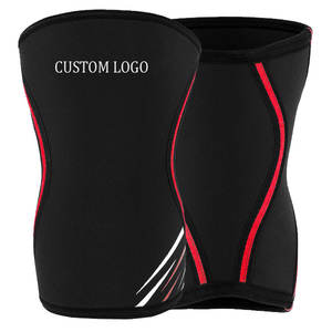 2025 logotipo personalizado Powerlifting gimnasio Squat equipo de levantamiento de pesas 5mm 7mm neopreno fuerte rodilla EQUIPO DE Fitness Accesorios - Product Image 2