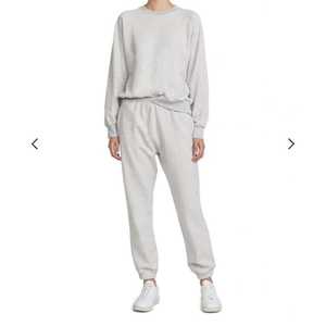 M & F-Conjunto de 2 piezas con logotipo personalizado para mujer, traje para el sudor - Product Image 4