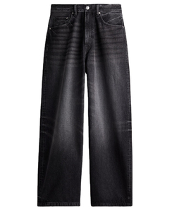 กางเกงยีนส์ผ้าฝ้าย100% สำหรับผู้ชายดีไซน์ใหม่มี5กระเป๋าผ้าเดนิมขาโค้งมน - Product Image 1