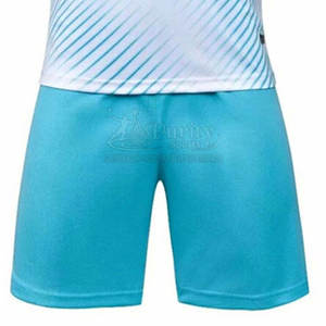 Camiseta y pantalones cortos de fútbol transpirables con logotipo personalizado, ropa deportiva profesional, uniforme de fútbol a la venta en línea - Product Image 6