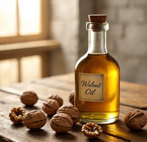 HUILE DE NOIX 100% pure pressée à froid | Huile naturelle pour les cheveux, la peau et la beauté | Marque privée OEM ODM en gros en vrac - Product Image 4