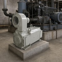 Moteur électrique DC WPDJ Z4-132-2 22KW 440V 3090RPM pour compresseur certifié CE