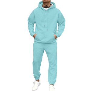 Ensemble de survêtement décontracté pour femmes, 2 pièces, couleur unie, sweat à capuche en polaire, pantalon de jogging athlétique, 100% coton avec poches - Product Image 5