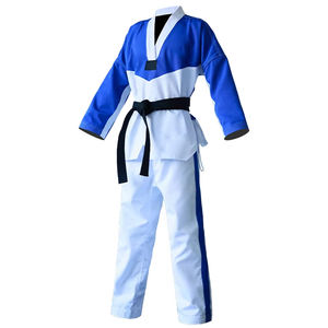 Uniforme de Taekwondo Unisex Personalizado Ligero de Alta Calidad, Ropa Deportiva con Nuevo Diseño OEM, Tejido de Poliéster/Algodón de 300g - Product Image 4