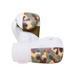 Nouvelle arrivée Gants de boxe en cuir durable imprimés Équipement d'entraînement pour une utilisation en extérieur - Product Image 3