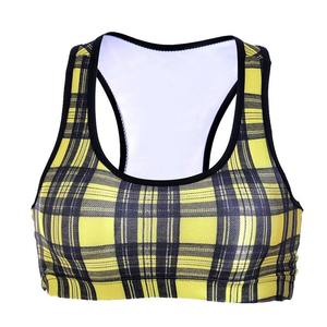 Sujetador de Yoga de Fitness personalizado de alta calidad para mujeres Sujetador deportivo de nuevo diseño de tendencia Estilo simple de talla grande para niñas adultas - Product Image 5