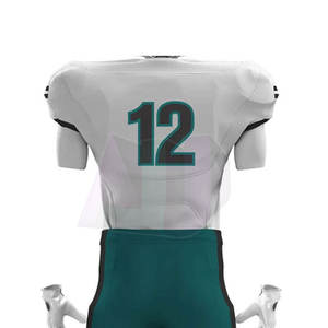 Uniforme de Fútbol Americano Personalizado, Conjunto Corto, Tejido Transpirable de Spandex y Poliéster, Ligero, Cómodo, Duradero, de Alta Calidad - Product Image 6