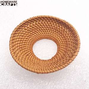 Choix maison Vintage rotin coaster fabriqué Au VietNam en gros - Product Image 4
