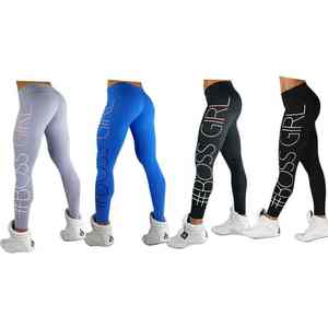 กางเกงเลกกิ้งเอวสูงของผู้หญิงกางเกงเลคกิ้งสำหรับเล่นโยคะออกกำลังกายระบายอากาศได้ดีแห้งเร็วมีลายพิมพ์พิมพ์ซับลิเมชันตามสั่ง - Product Image 2