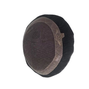 Perruque et patchs de cheveux 100% humains Remy indiens, prothèse, ondulation naturelle, ondulation profonde, cheveux Taz Bangladesh, bonnet U-Part, écologique - Product Image 5