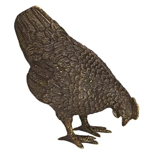 Antique <b>Silver</b>-Plated Iron Bird Sculpture for Public Spaces and Villa Interior Home Decor by ZAHID EXPORTS - Product Image 5